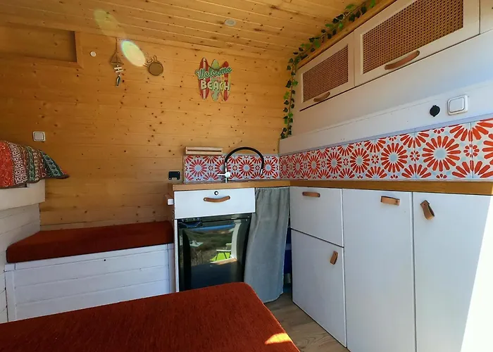 Descubre Tenerife En Furgoneta Camper Lüks kamp alanı Los Abrigos